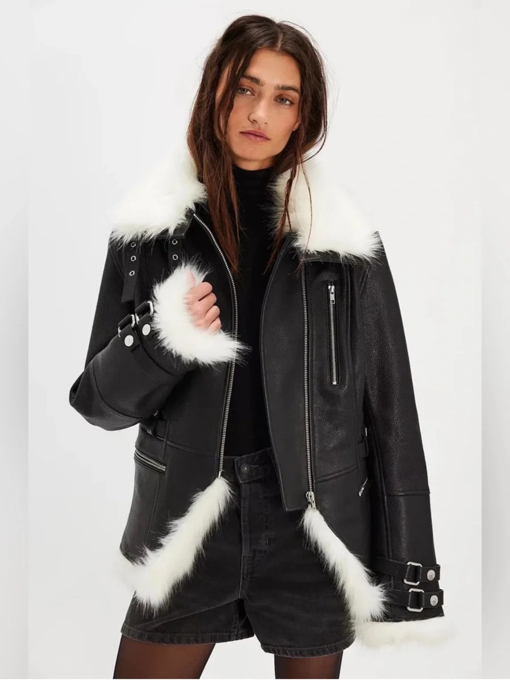 We The Free Overdrive Leather Jacket